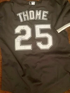 Jim Thome autograph signed jersey MLB Chicago White Sox Beckett COA Indians - Picture 1 of 1