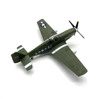 1/72 Diecast Military WW2 P-51B Mustang Fighter Aircraft Airplane Replica USA - Image 1 of 4