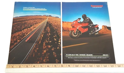 KAWASAKI ZX-14  ORIGINAL 2 PAGE 2006 AD - Image 1 of 2