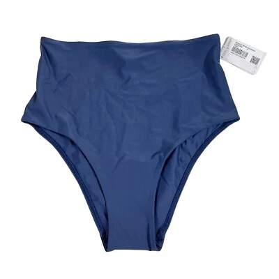 NWT Lululemon Womens Waterside High-Waist Skimpy Fit Swim Bottom size 4 Navy - Image 1 of 4