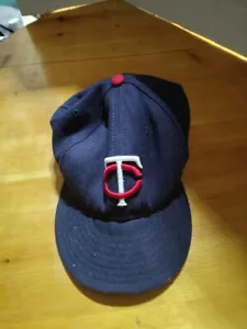 minnesota twins fitted hat 7 5/8 Low Crown - Picture 1 of 7