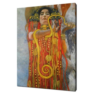 Gustav Klimt Hygieia Medizin 1901 Reproduktion Leinwanddruck Wandkunst Bild - Bild 1 von 8