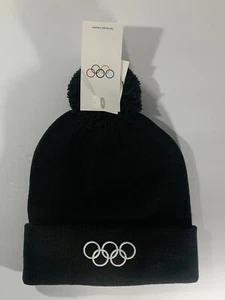 Olympia Wintermütze schwarz neu 2024 Paris mit Mütze - Bild 1 von 8