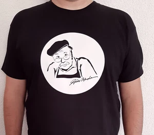 Camiseta original Gustl Bayrhammer Collection - negra - Imagen 1 de 1