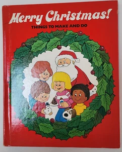 MERRY CHRISTMAS ! THINGS TO MAKE AND DO ROBYN SUPRANER SCARCE 1981 HC ED TROLL - Bild 1 von 5