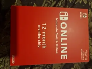 12 Months Nintendo Switch Online - Picture 1 of 1