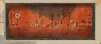 Tropical Gardening 1923 Paul Klee Art Print – Bauhaus Surrealist Abstract - Image 1 of 2