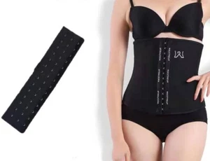 Waist Trainer for Women Weight Loss Latex Body Shaper with Extension Strip - Picture 1 of 7