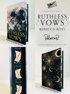 SIGNED Ruthless Vows (Letters of Enchantment #2) by Rebecca Ross FAIRYLOOT - Picture 1 of 19