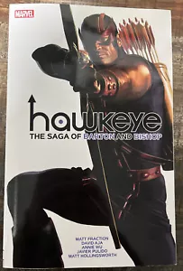 Hawkeye by Fraction & Aja: The Saga of Barton and Bishop (Paperback or Softback) - Picture 1 of 3