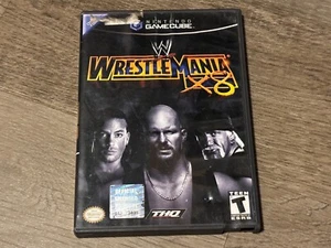 WWE WrestleMania X8 Nintendo Gamecube Complete CIB Authentic - Picture 1 of 3