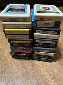 Lot of 20 8 Tracks - Untested - Picture 1 of 8
