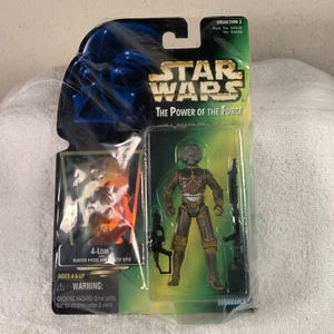 Star wars 1987 Kenner the power of the force 4-Lom foil card figure Sealed New - Bild 1 von 11