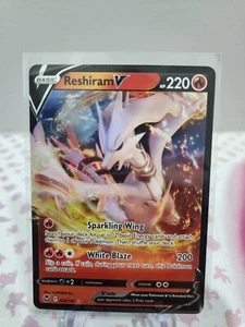 Juego de Cartas Coleccionables Pokémon - Reshiram V 024/195 - S&S: Silver Tempest - Doble Raro - Casi Nuevo/Muy Nuevo - Imagen 1 de 2