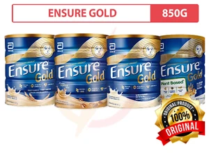 4 Cans X EN SURE GOLD WHEAT FLAVOR (850G) Complete Nutrition Milk Powder - Picture 1 of 2
