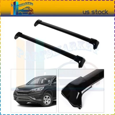 Rack de teto para 2013-2016 Honda CRV CR-V trilhos de barra transversal lateral barra transportadora de bagagem - Imagem 1 de 4