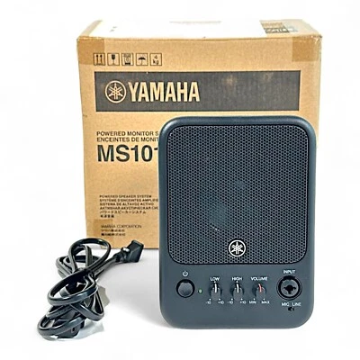 YAMAHA Powered Monitor Speaker 30W MS101-4 Black - Image 1 of 4