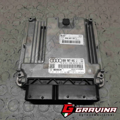 8R0907401J 0281016453 Centralina iniezione AUDI A5 8T SPORTBACK 3.0TD 5P 2011 - Immagine 1 di 4