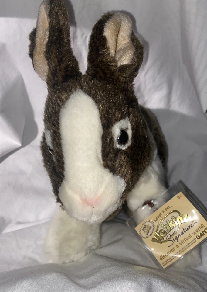 Webkinz Signature Dutch Bunny Rabbit NWT & unused code, Fast Ship, Smoke-Free - Image 1 of 4