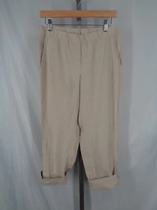 Pure Jill Linen Crop Pants Size Small Petite SP New - Picture 1 of 7