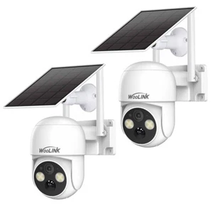 2PK Solar Camera 2K Wireless Solar Powered Camera WiFi Security Camera Outdoor - Picture 1 of 15