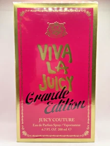 VIVA LA JUICY GRANDE EDITION BY JUICY COUTURE 200ML EDP SPRAY CODE- 7FB4 - Picture 1 of 4