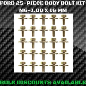 1980+ Ford F250 F350 F450 F550 Full Size Pick Up Truck Metric Body Bolts OEM M6 - Picture 1 of 2