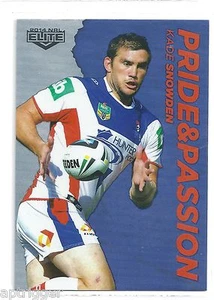 2014 NRL Elite Pride & Passion (PP 23) Kade SNOWDEN Knights - Picture 1 of 1