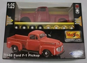 Die Cast Metal Model Kit Maisto 1948 Ford F-1 Pickup 39935 1:25 Assembly Line - Picture 1 of 6