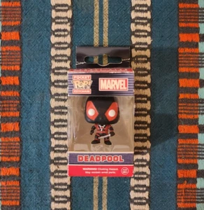 Deadpool (Black) Funko Pocket Pop! Keychain Marvel Vaulted Brand New Mint Cond - Bild 1 von 3
