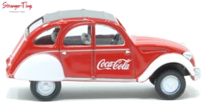Oxford Diecast Citroen 2CV Coca Cola 1/76 Scale - Picture 1 of 6