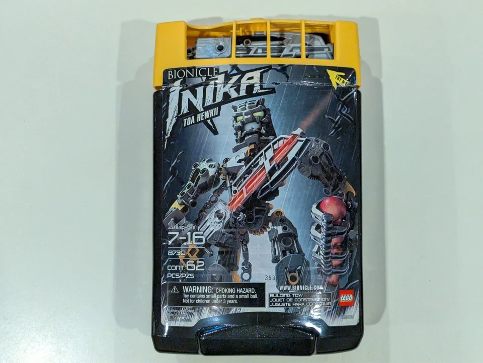 LEGO Bionicle 8730 Toa Inika Hewkii, Juego Completo, Hoja de Trabajo Excelente Estado. Foto 1 de 1