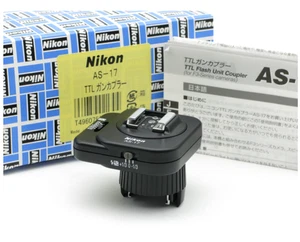 Near mint Nikon AS-17 TTL Flash Coupler for Nikon F3 Camera Genuine Accessory  - Picture 1 of 5