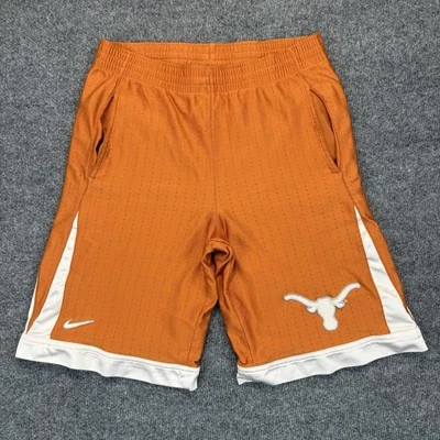VTG Nike Team Texas Longhorns Basketball Shorts Mens Medium Gray Tag NCAA UT - Image 1 of 4