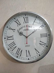 Orologio da parete in acciaio Home & Decor Orologio da parete sospeso di... - Foto 1 di 4