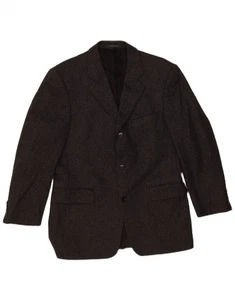 ANSON'S HERRENHAUS Mens Blazer Jacket IT 48 Medium Grey Herringbone AR06 - Picture 1 of 3