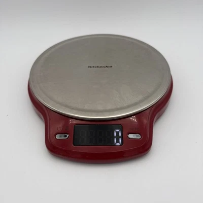 KitchenAid Digital Scale KQ151BXERA Empire Red Up to 22lb Stainless Steel - Image 1 of 4