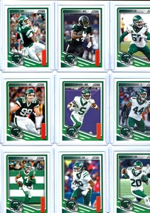 2025 Score Football New York Jets Team Set 12 Base Cards + 4 Insert Cards + - Picture 1 of 2