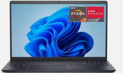 Laptop Dell - 15,6" - AMD Ryzen™ 7 7730U 8 núcleos - 16 GB de memoria DDR4 - SSD de 1 TB Foto 1 de 4