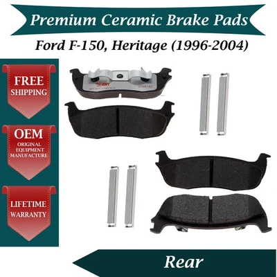 Nuevo kit de pastillas de freno traseras premium OE para Ford F-150 1996-2004 9 años de garantía Foto 1 de 4