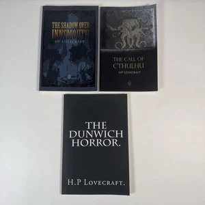 H.P. Lovecraft Book Bundle - Call Of Cthulhu, Dunwich Horror, Shadow Innsmouth - Imagen 1 de 7