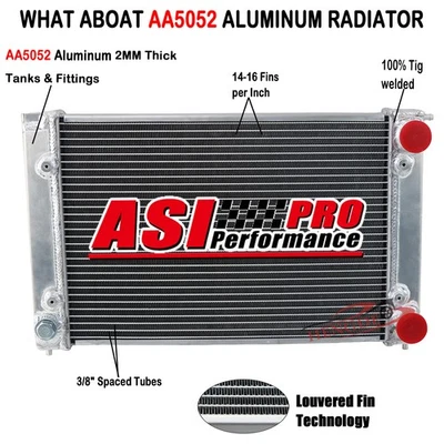 Radiador de alumínio 2 fileiras para 1986-1995 1992 VW Golf MK2 MK1 1.6 8V 1.8 16V MT - Imagem 1 de 4