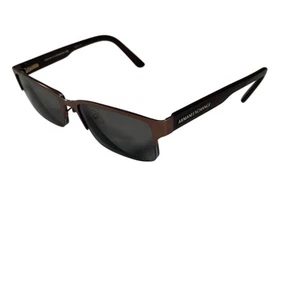 Armani Exchange Mens Eyeglasses Frames Only AX 1014 53 17 145 6058 Brown Flaws - Picture 1 of 13