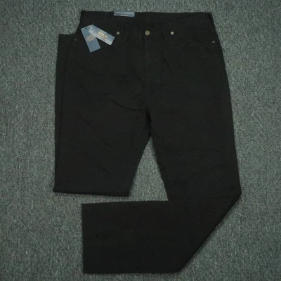 Polo Ralph Lauren Pants Men 38x36 Black Tall Classic Fit 5 Pocket Trouser NWT - Image 1 of 4
