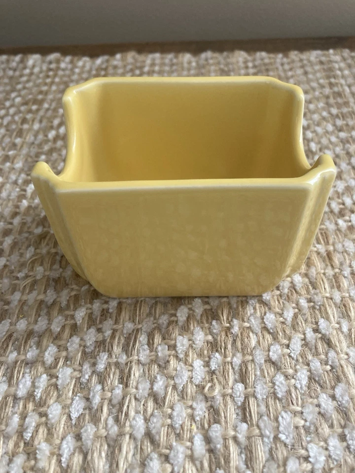 Carrito de paquetes de azúcar Fiestaware amarillo de 3,5" Foto 1 de 1
