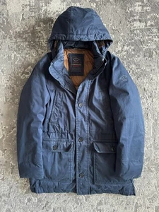 Vintage Paul Shark Typhoon Waterproof Puffer Down Parka Jacket - Picture 1 of 24