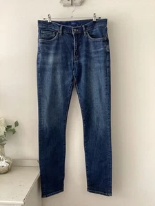 Men’s Gant Hayes Slim Fit Jeans, UK Size W34 x L34, Good Condition - Imagen 1 de 5