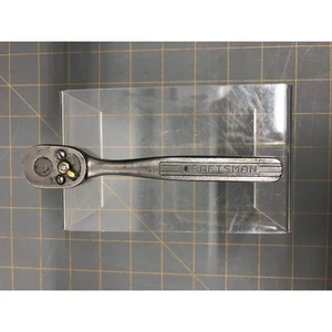 Vintage Craftsman 1/4" Antrieb Ratsche V Serie USA gerader Kopf nicht Kreuzschlitz selten - Bild 1 von 4