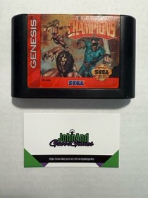 Eternal Champions Sega Genesis 1993 PAL - Acceptable Condition, Fast Shipping