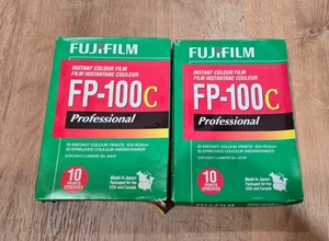 (2x) Fujifilm FP-100C Color Peel-Apart Instant Film, Frozen Since New, 2018-05 - Picture 1 of 4